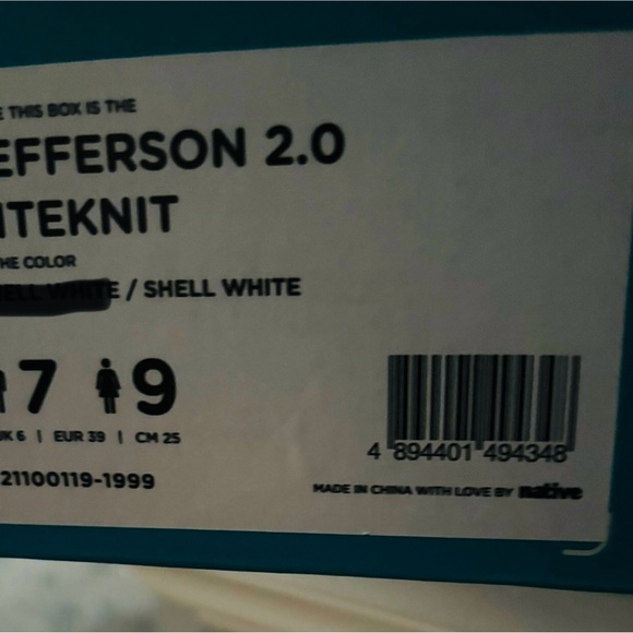 Native Jefferson 2.0 lite knit size 9 Women - Picture 6 of 12